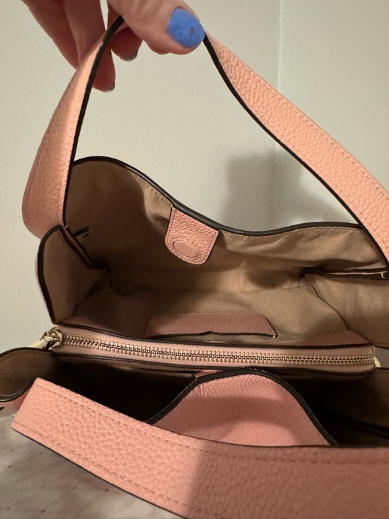 kate spade Pebble Leather Shoulder Bag in Blush Pink - Picture 5 of 7